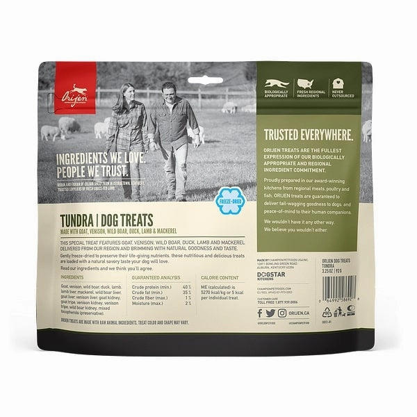 ORIJEN Freeze Dried Tundra Dog Treats