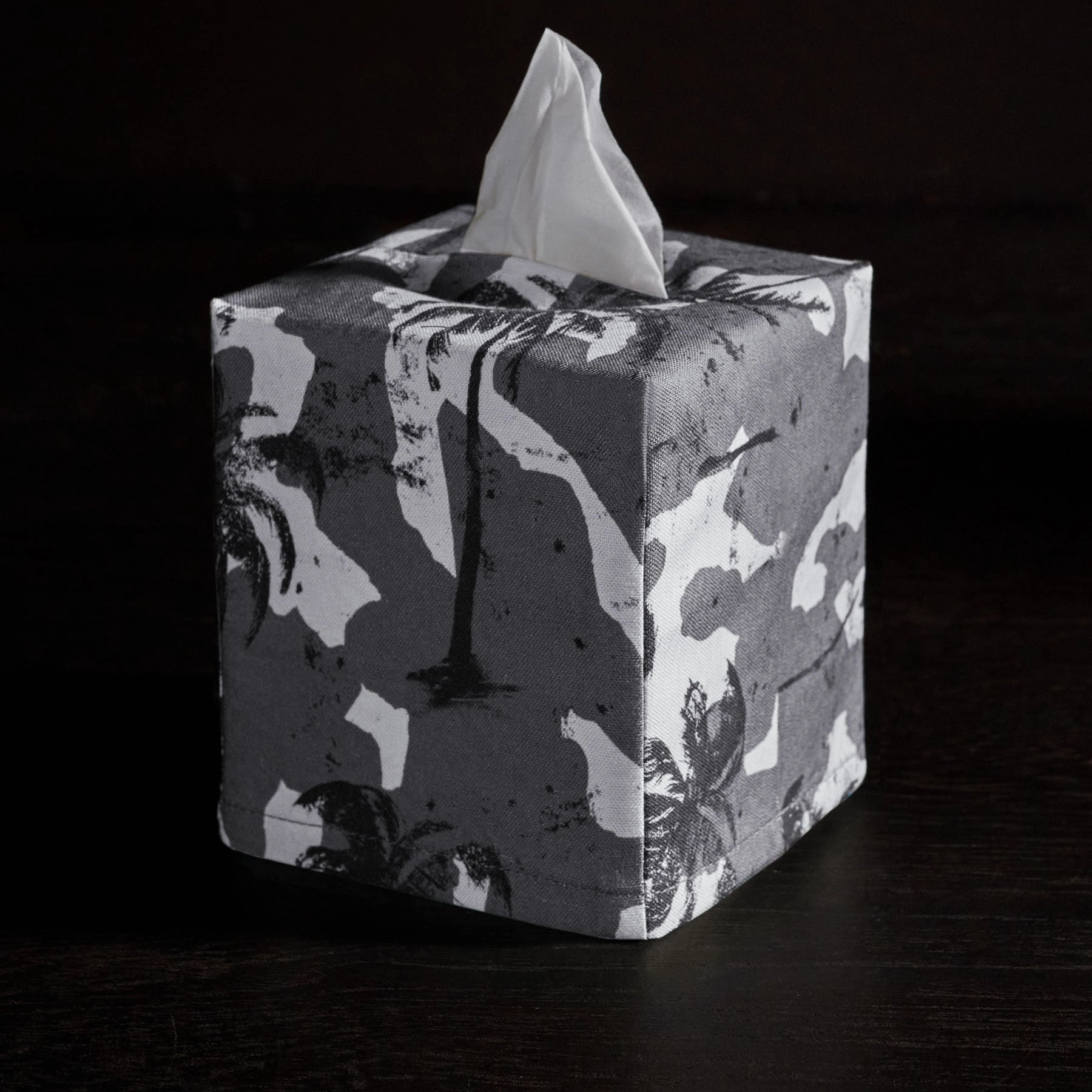 Palm Camo Tissue Box Cover - North