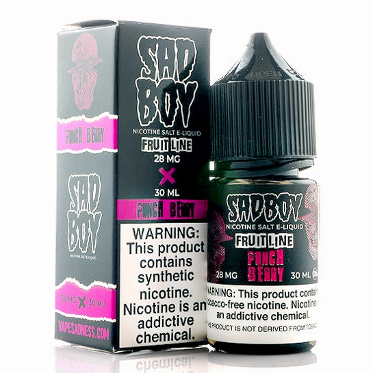 Punch Berry Salt - Sadboy E-Juice