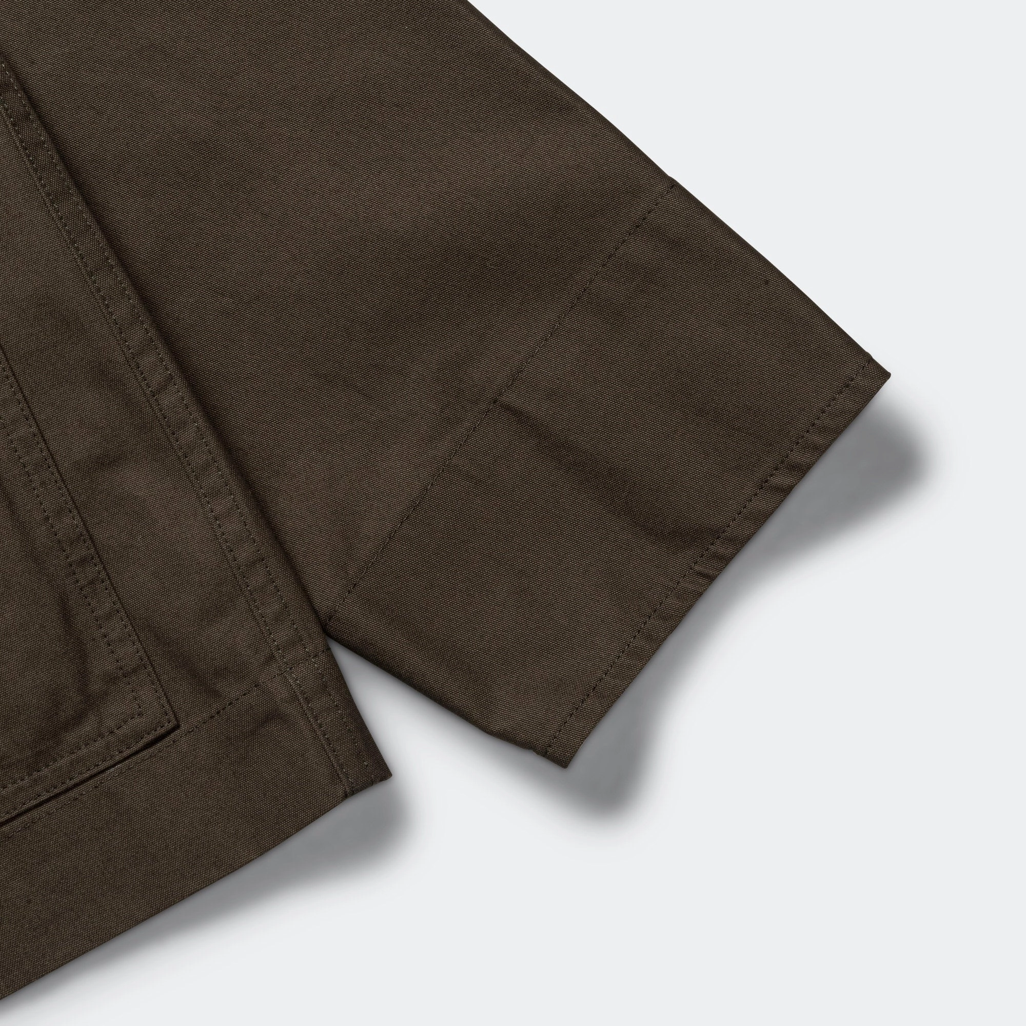Raglan Jacket - Compact Cotton Canvas Uniform Green
