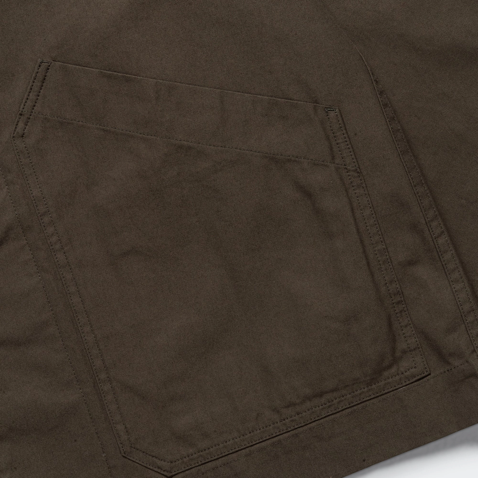 Raglan Jacket - Compact Cotton Canvas Uniform Green