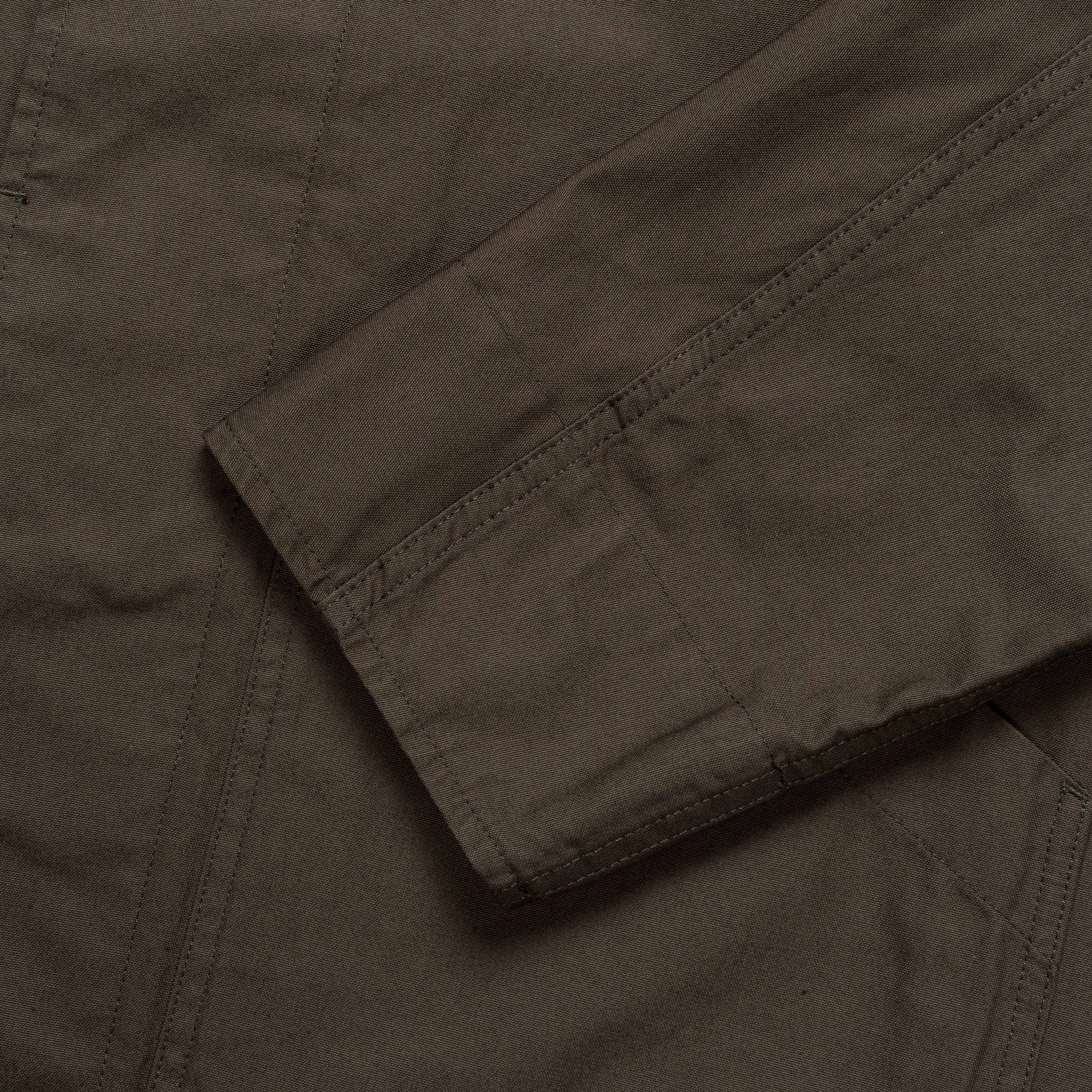 Raglan Jacket - Compact Cotton Canvas Uniform Green