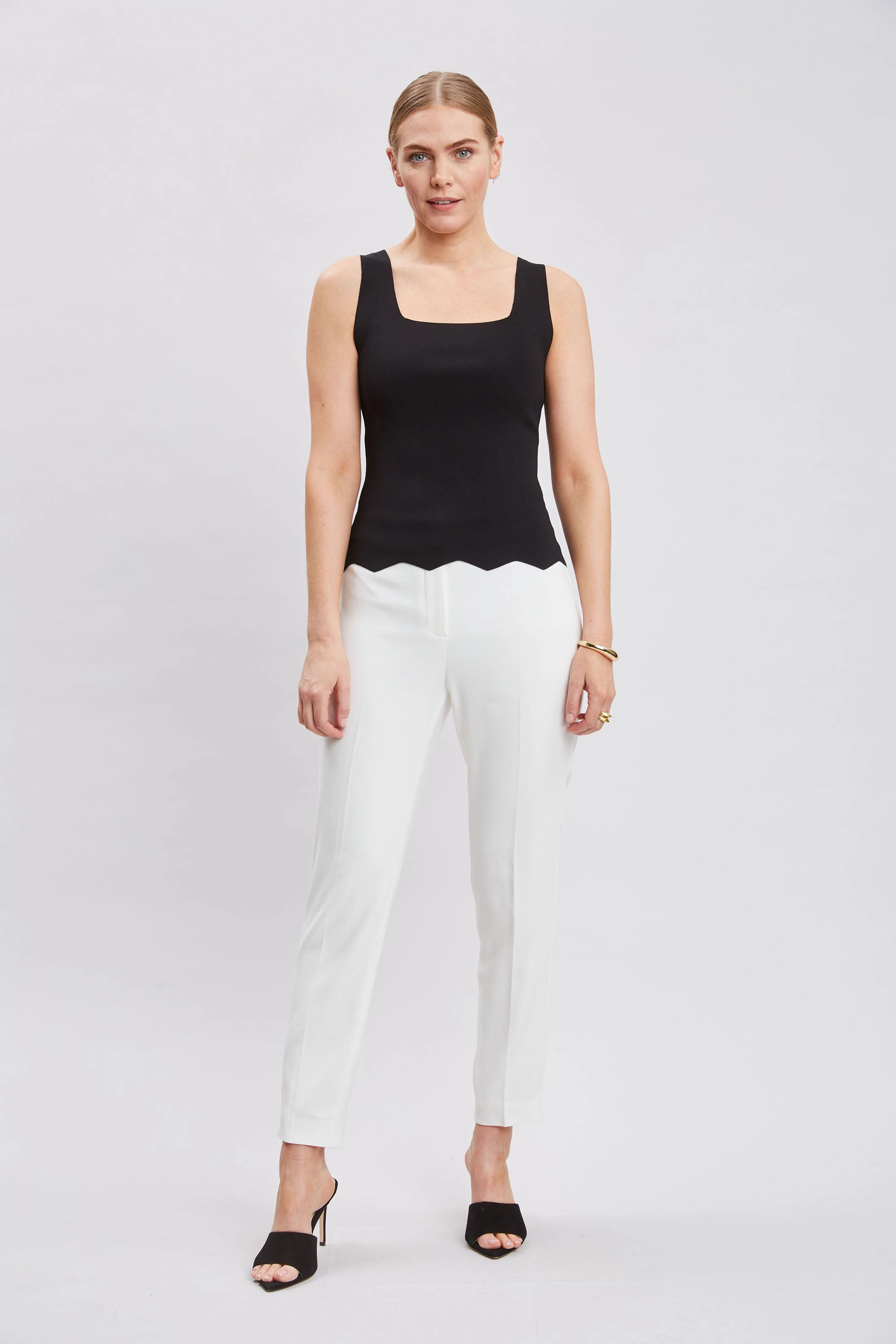 Scallop Hem Tank