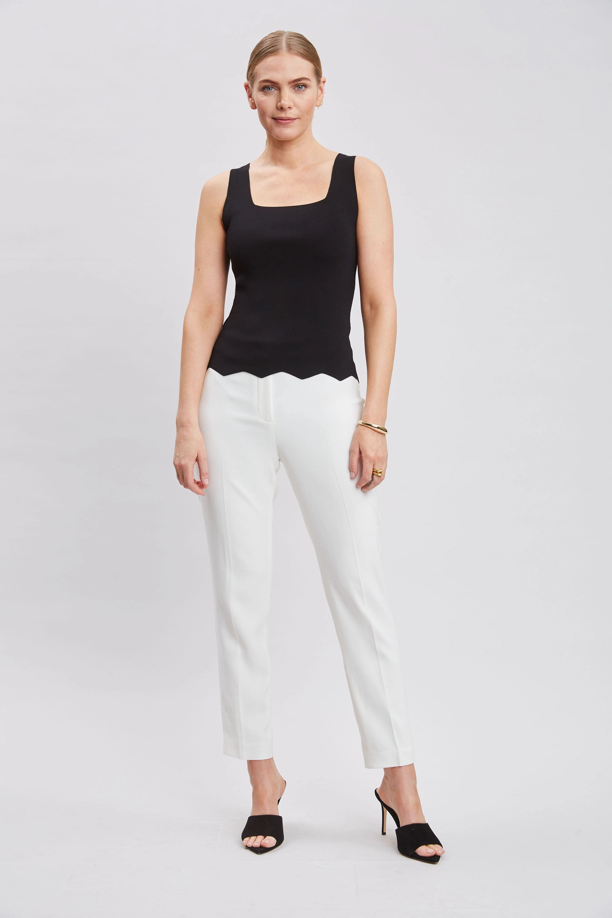 Scallop Hem Tank