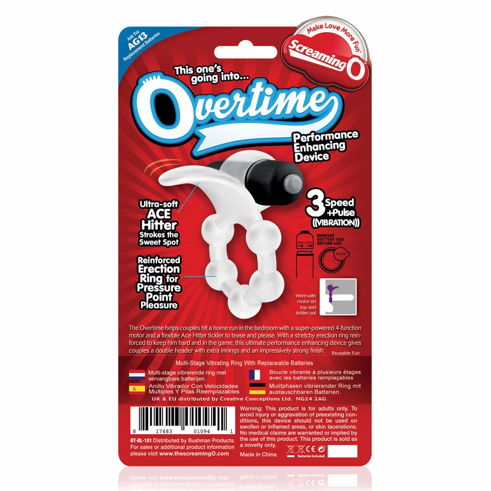 Screaming O - Overtime Vibrating Cock Ring