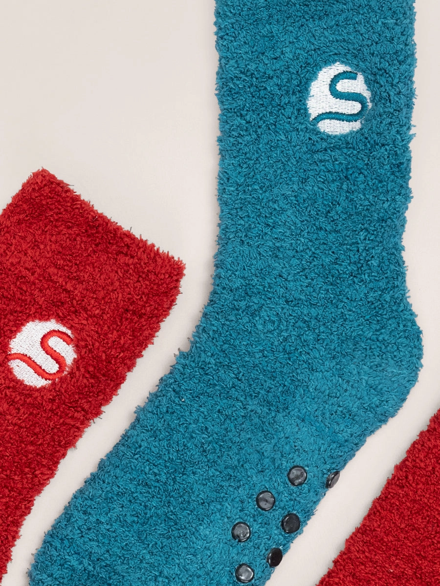 Shapermint® Fuzzy Slipper Socks