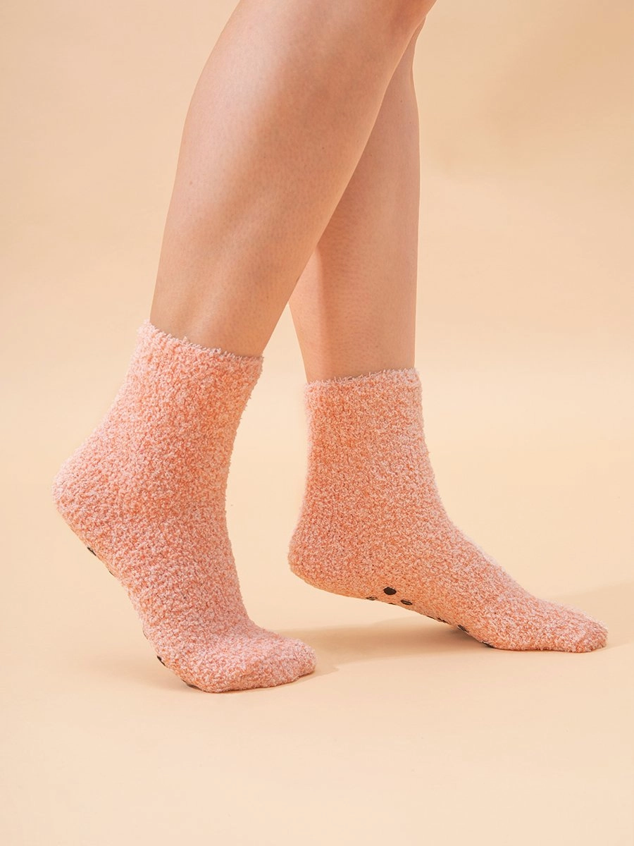 Shapermint® Fuzzy Slipper Socks