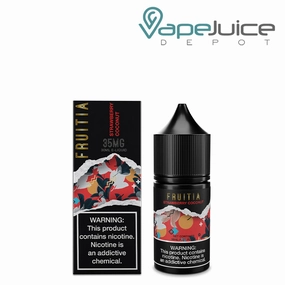 Strawberry Coconut Salt Fruitia Fresh Farms 30ml