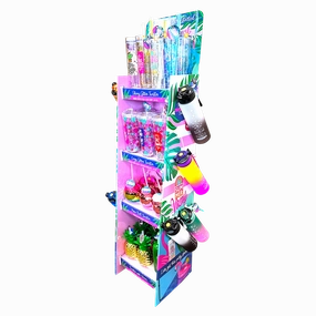 Summer Drinkware Assortment Floor Display - 42 Pieces Per Retail Ready Display 88470