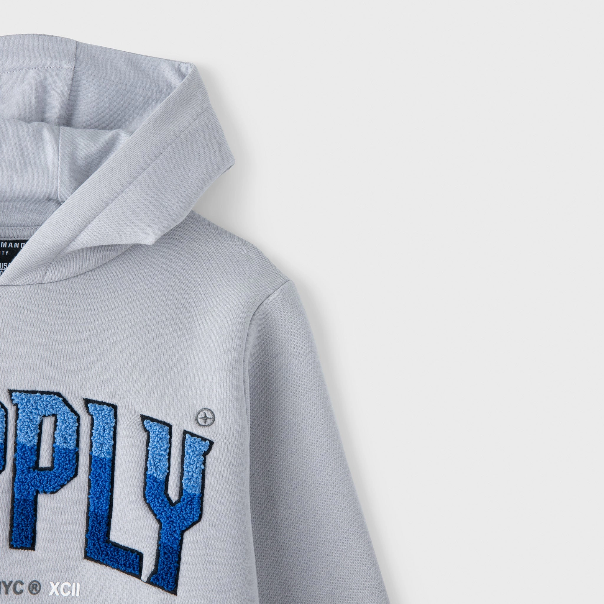 Supply & Demand Junior Boys' Zuni Pullover Hoodie / Grey