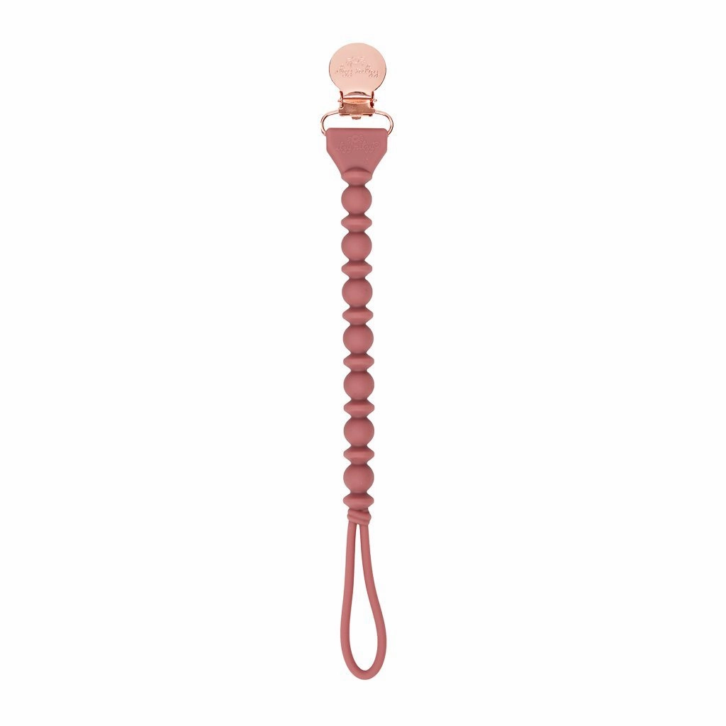 Sweetie Strap Beaded Pacifier Clip