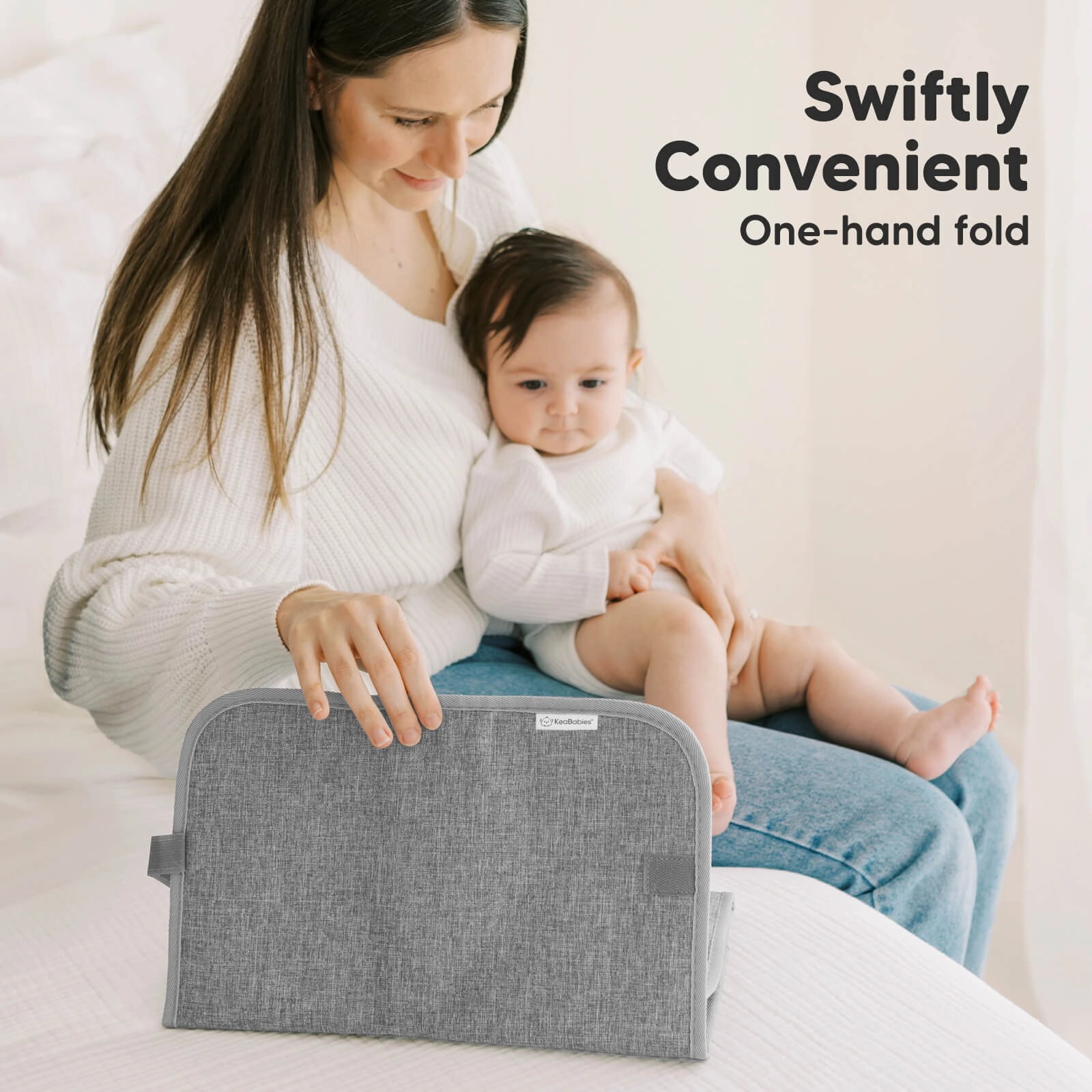 Swift Diaper Changing Pad (Classic Gray)