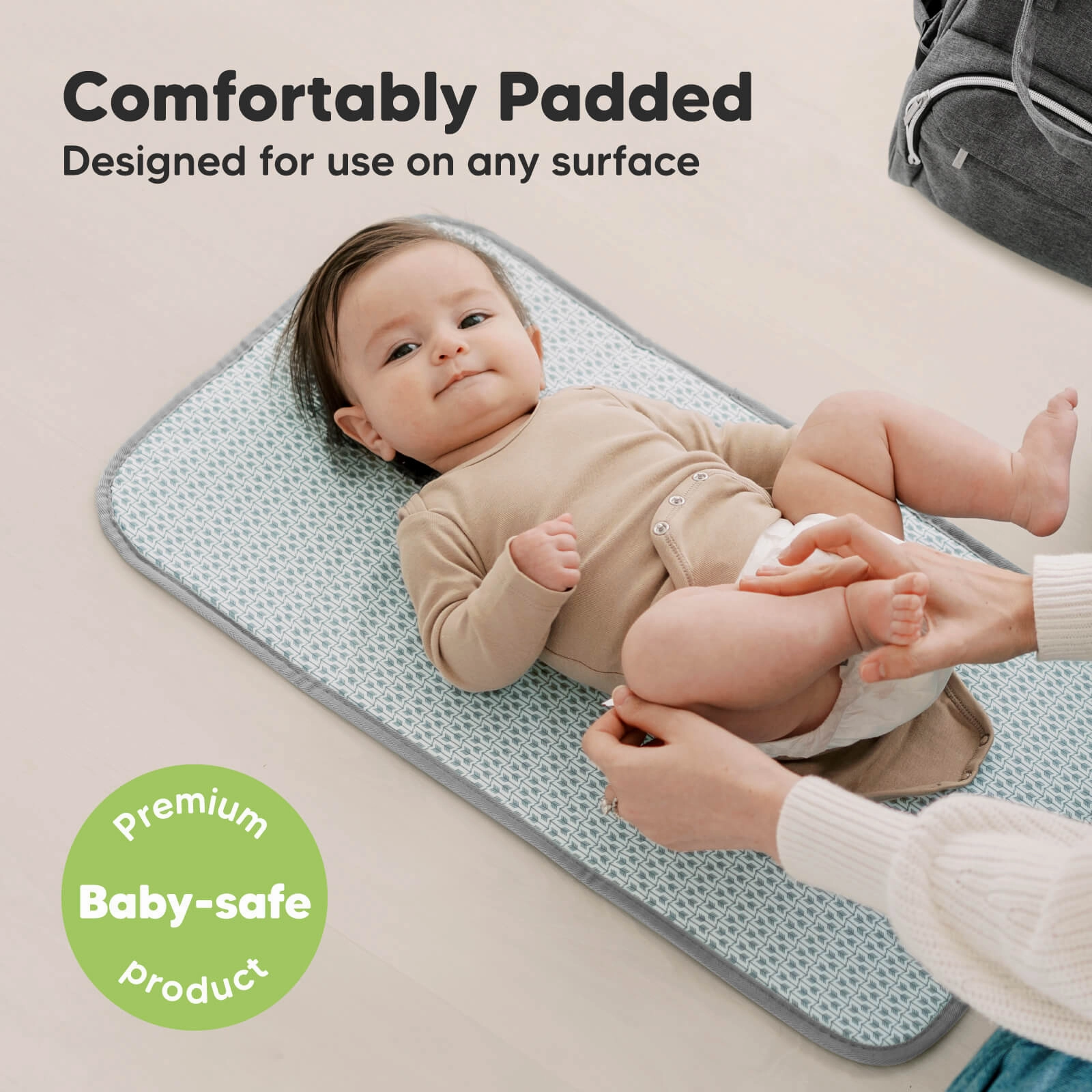 Swift Diaper Changing Pad (Classic Gray)