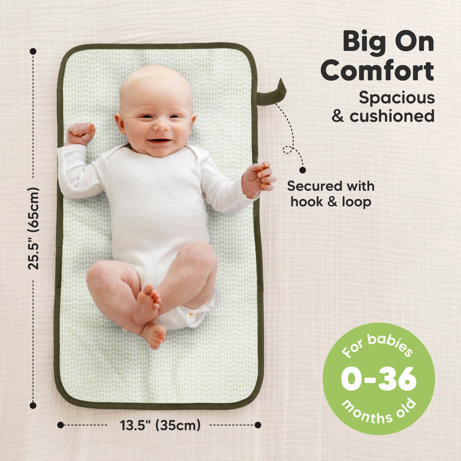 Swift Diaper Changing Pad (Dark Olive)