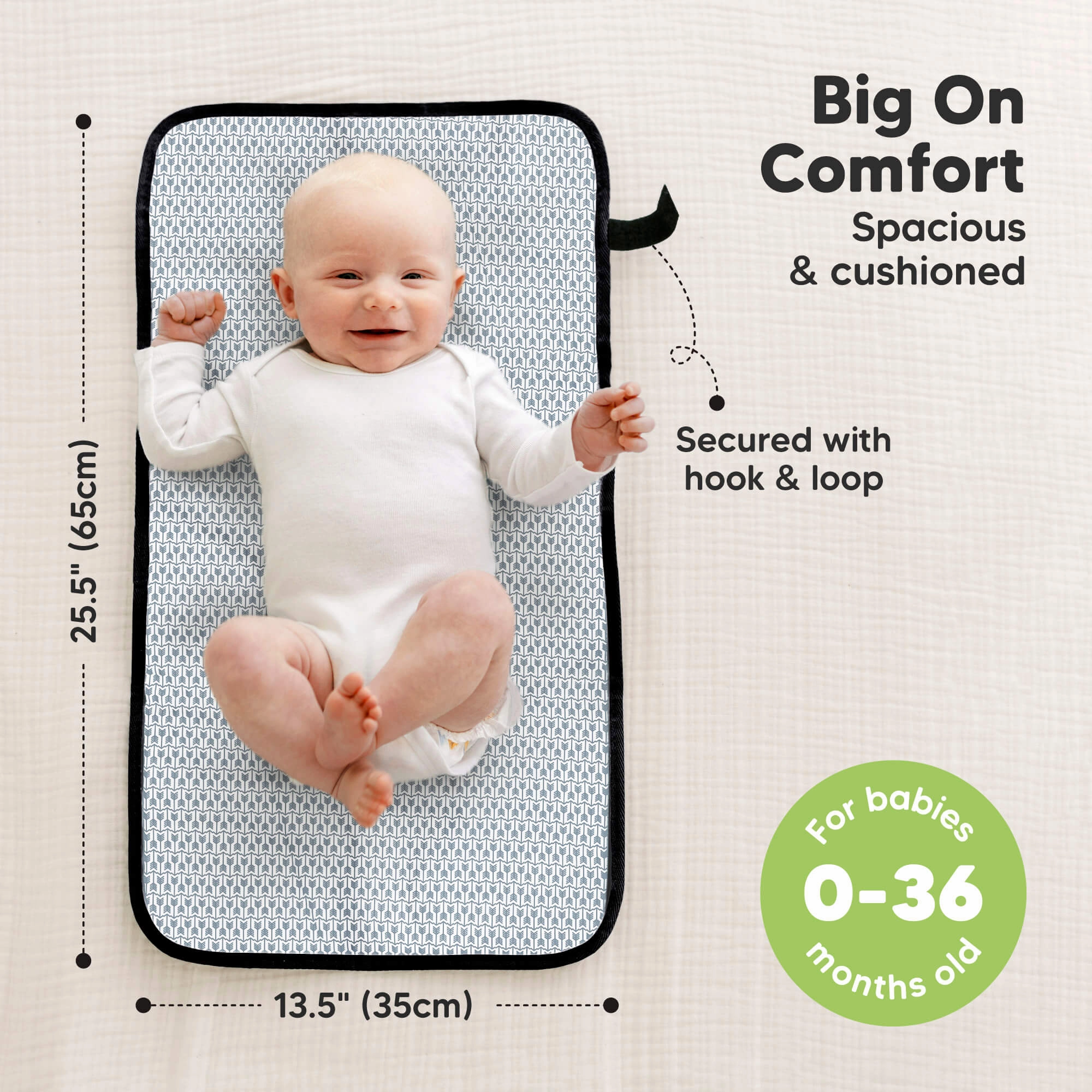 Swift Diaper Changing Pad (Dino Ridge)