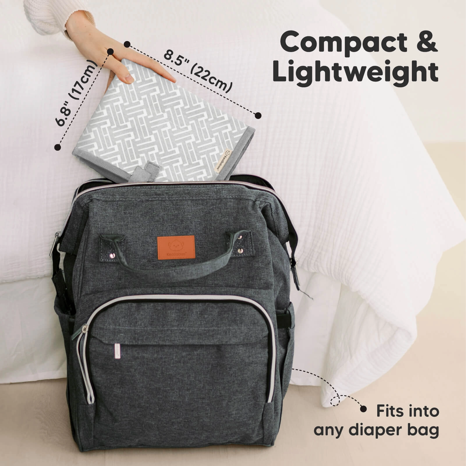 Swift Diaper Changing Pad (Gray Mod)