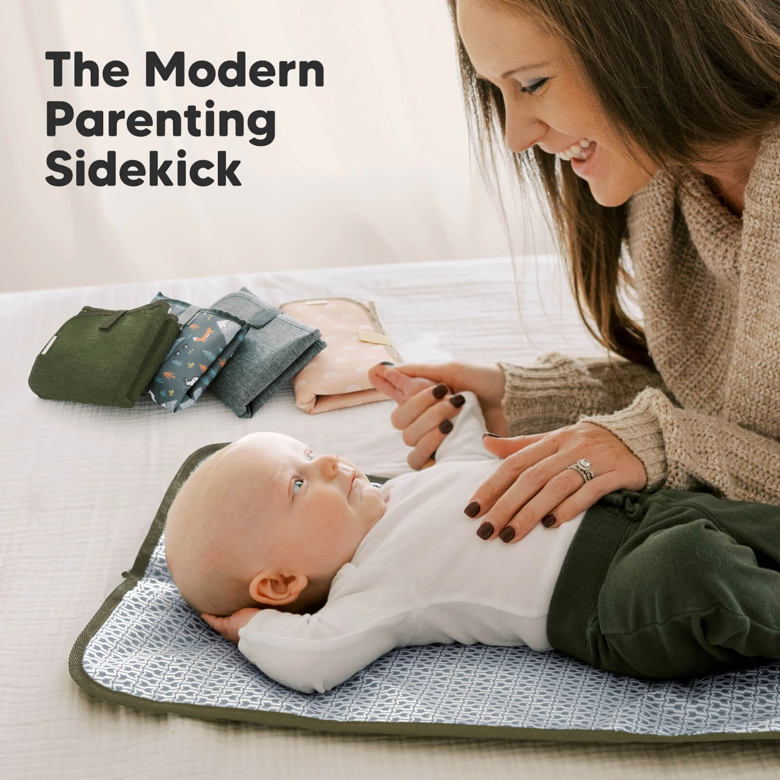 Swift Diaper Changing Pad (Olive Green)