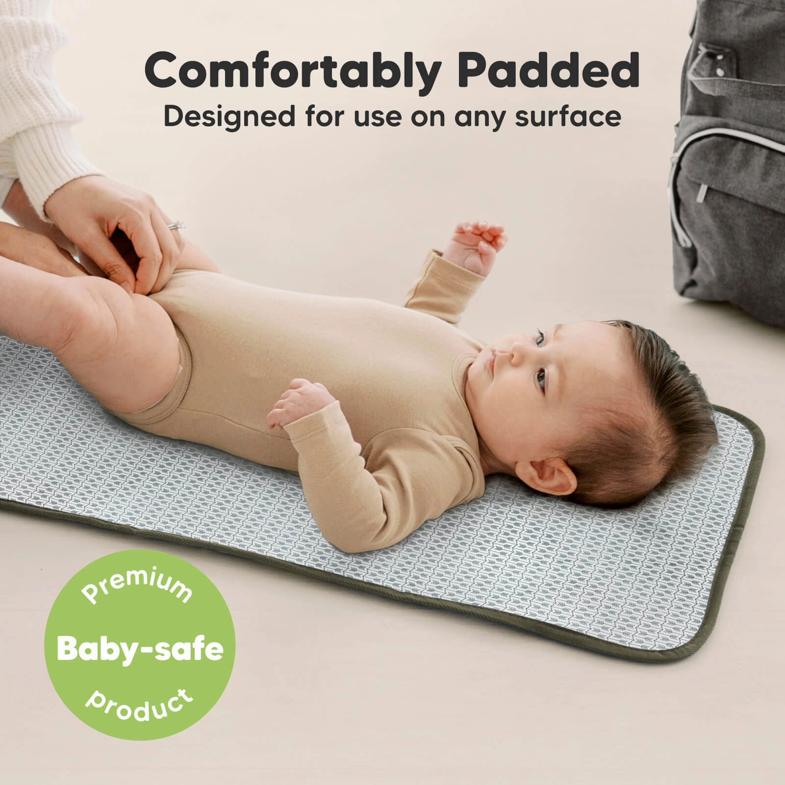 Swift Diaper Changing Pad (Olive Green)