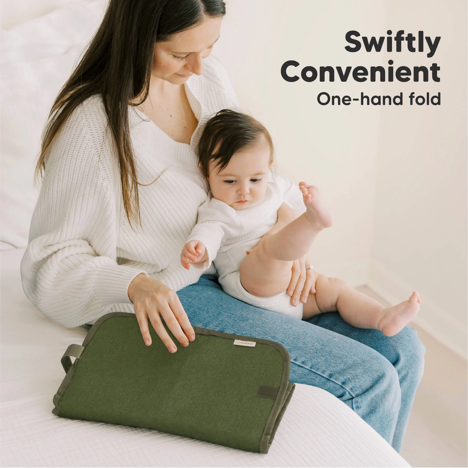 Swift Diaper Changing Pad (Olive Green)