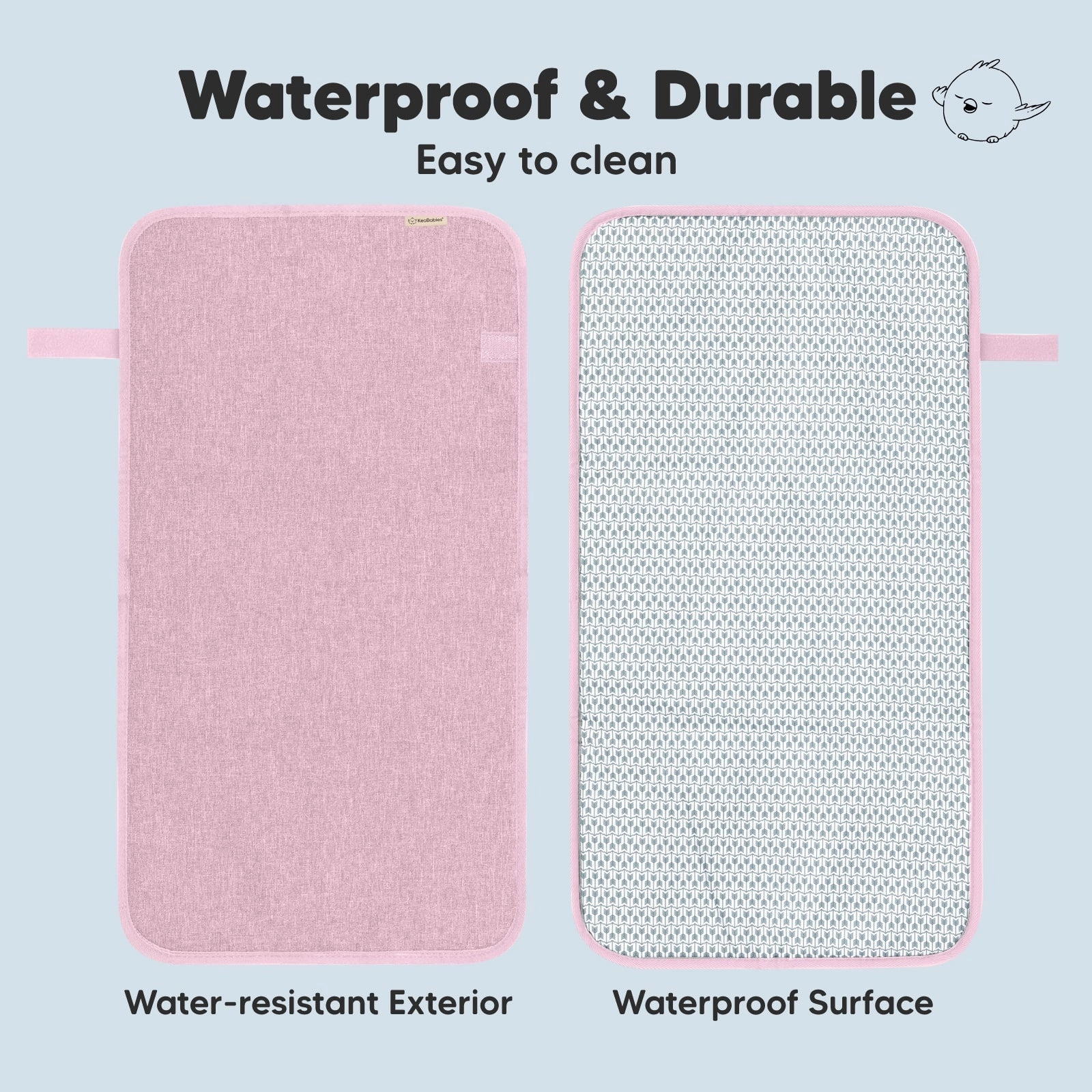 Swift Diaper Changing Pad (Sweet Pink)