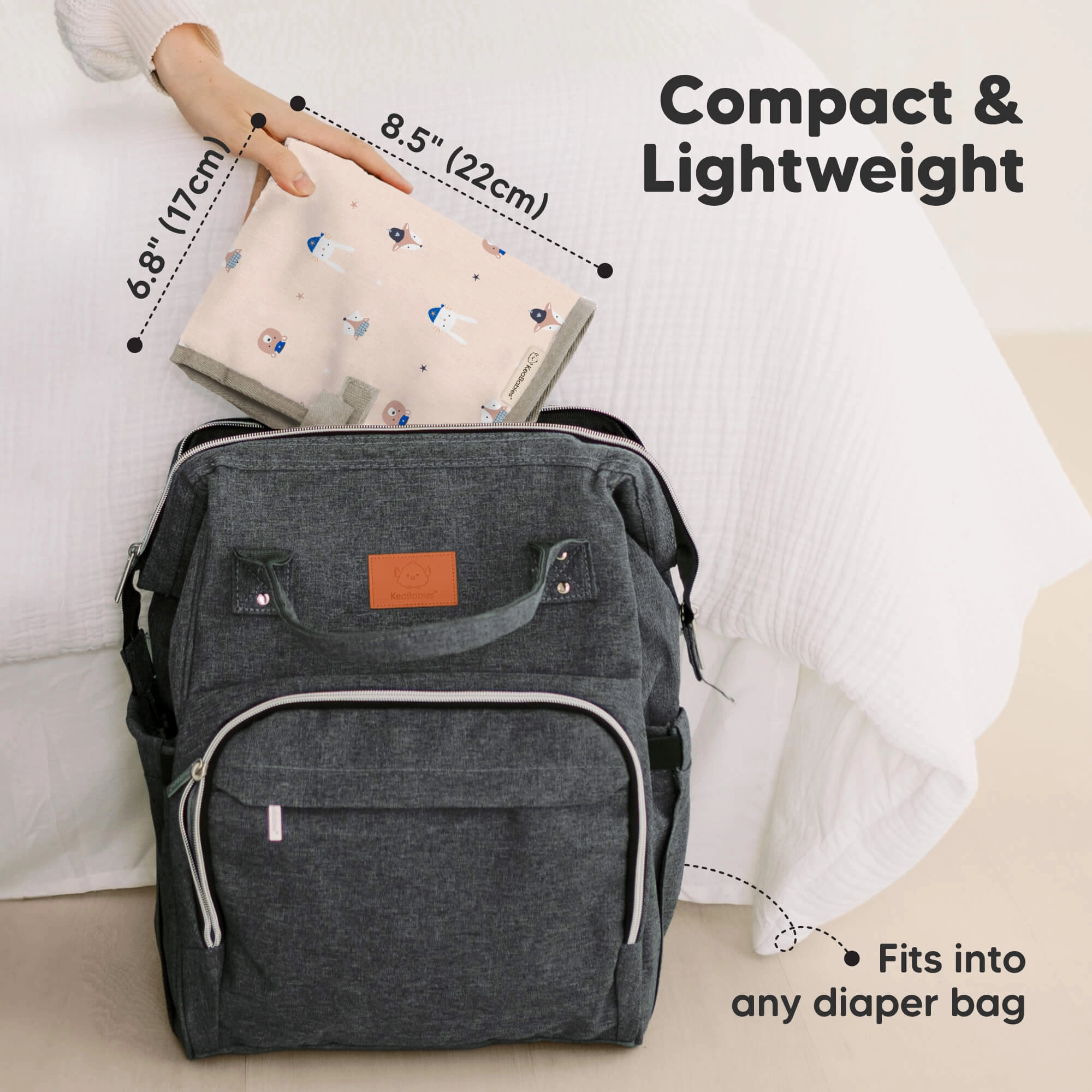 Swift Diaper Changing Pad (Wild Patrol)