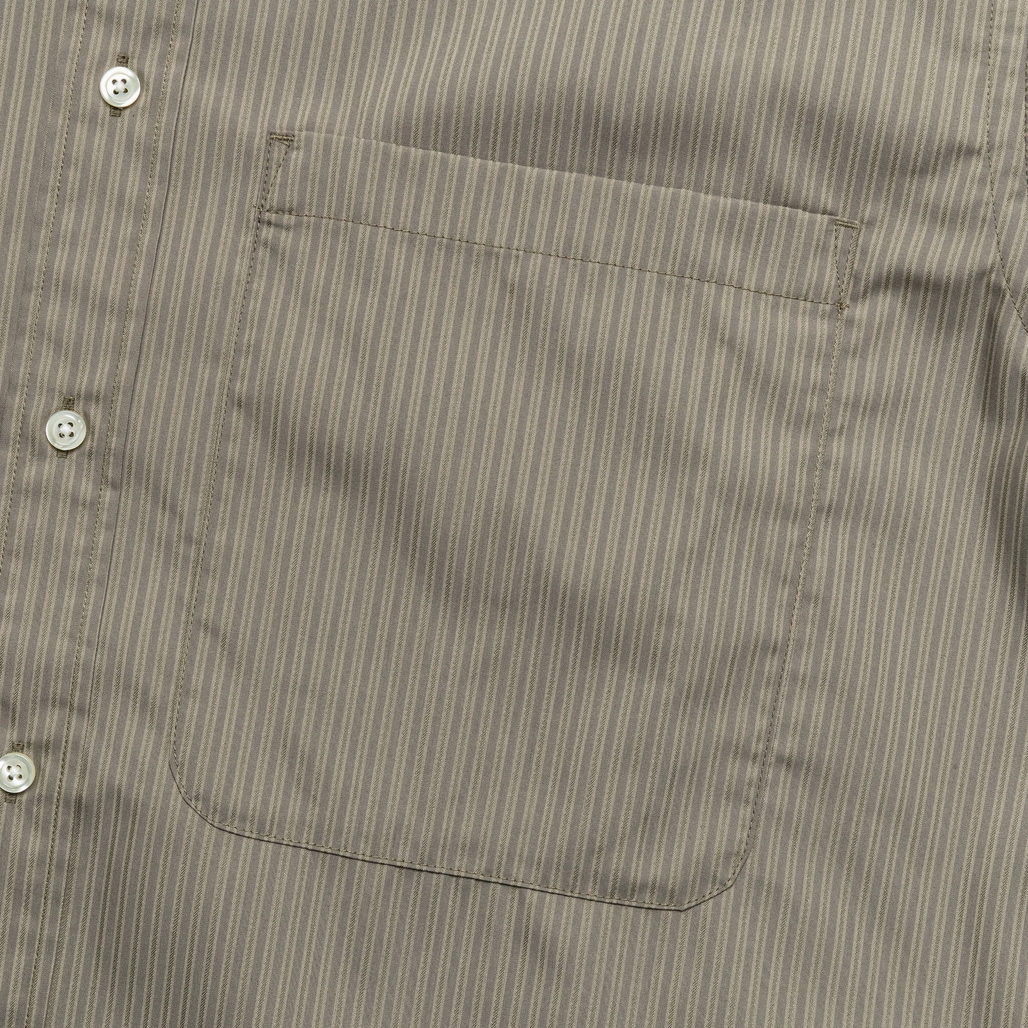 Tech Regular Stripeshirt LS - Wolfgray