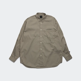 Tech Regular Stripeshirt LS - Wolfgray