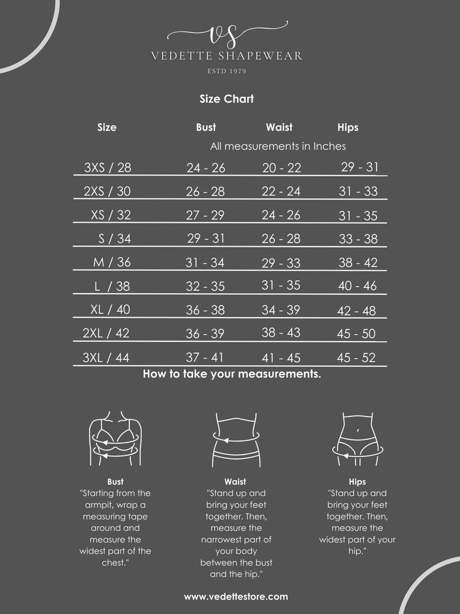 Vedette 103 POWERFUL Latex Waist Cincher